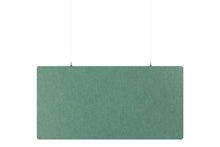Afbeelding in Gallery-weergave laden, Akoestisch PET-vilt rechthoekig plafondpaneel, petrol groen