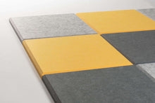 Afbeelding in Gallery-weergave laden, Akoestische PET-vilt wandtegels, set van 12, combi set geel